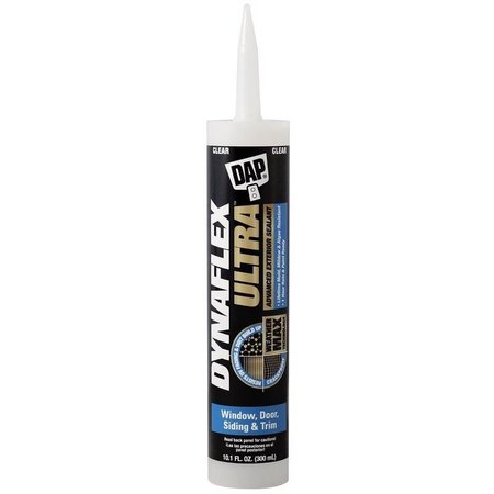 DAP DynaFlex Ultra Clear Acrylic Urethane Advanced Siding and Window Sealant 10.1 oz 7079818212